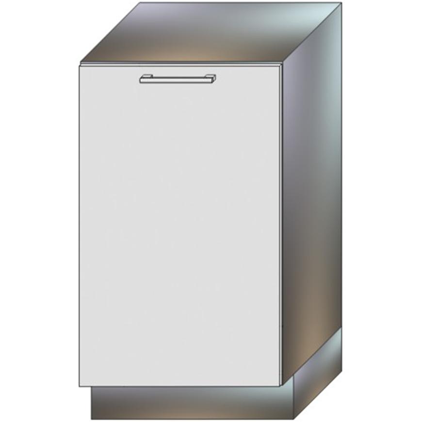 Dvířka Pro Vestavnou Myčku Bono 45pz Bílá Alaska Baumax