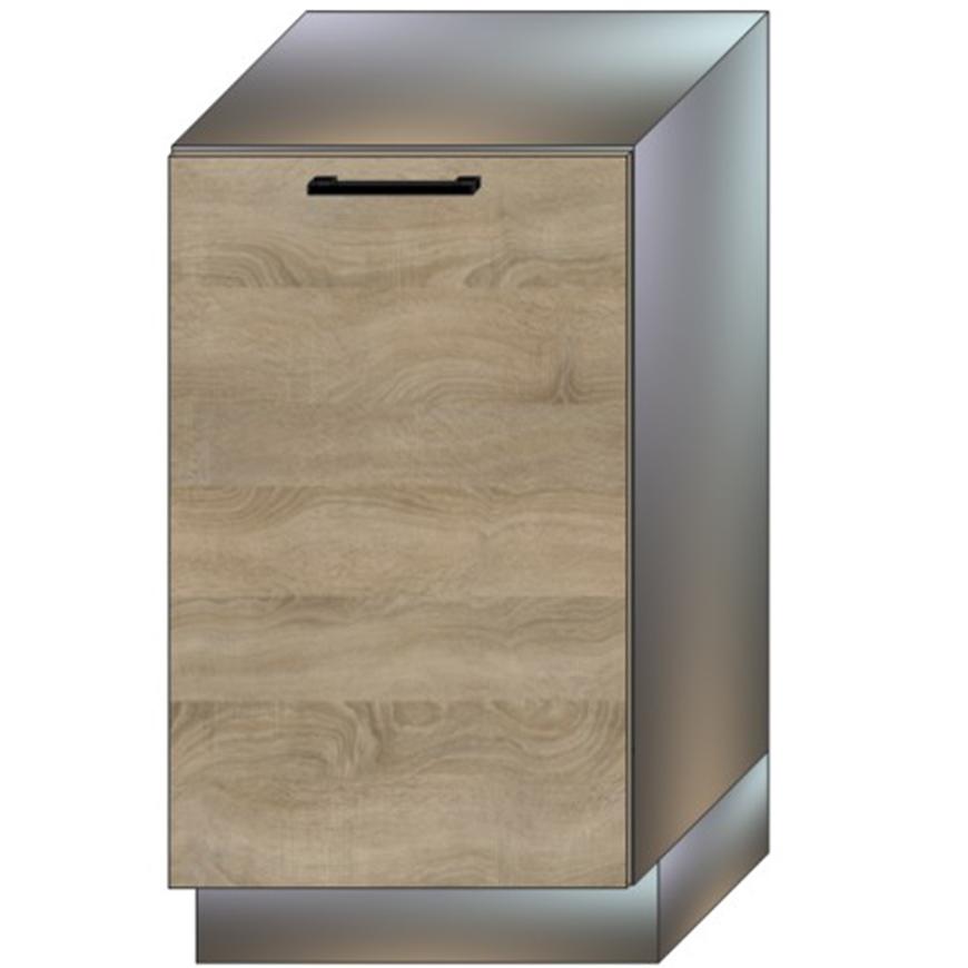 Dvířka Pro Vestavnou Myčku Bono 45pz Dub Sonoma Baumax