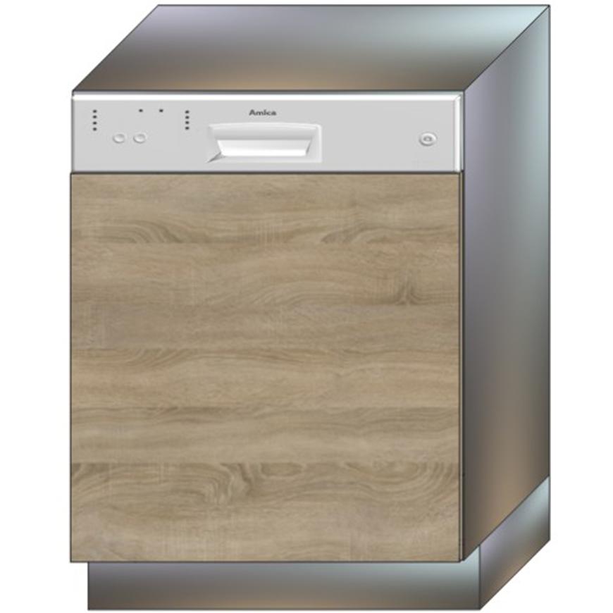 Dvířka Pro Vestavnou Myčku Bono 60po Dub Sonoma Baumax