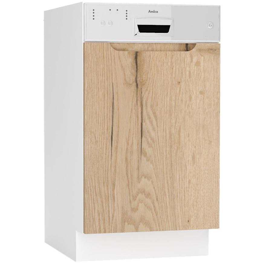 Dvířka Pro Vestavnou Myčku Zoya 45po Dub Halifax Baumax