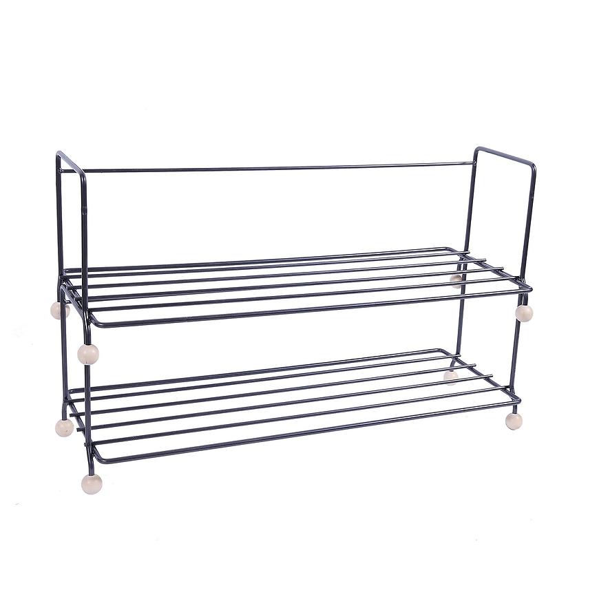 Elvis stojan na boty 2 části 5327-2120 antiracit/buk Baumax