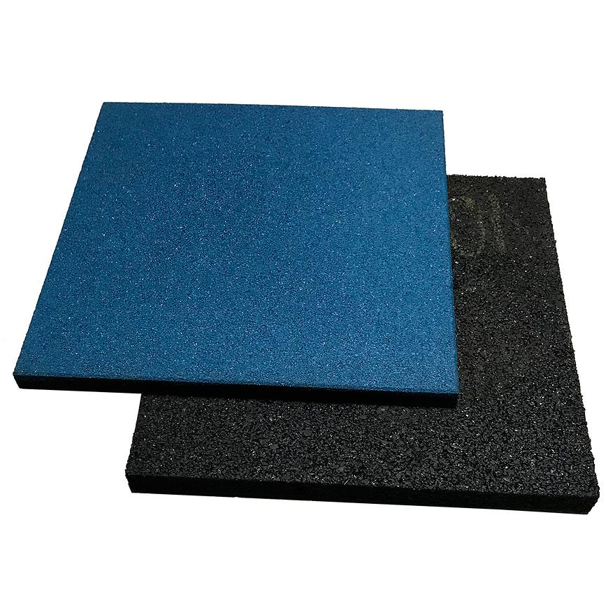 Gumový povrch 50X50 CM GR. 2CM Modrý Baumax