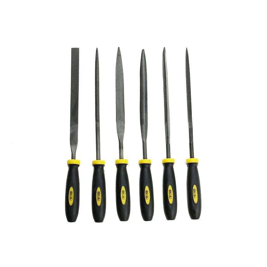 Jehlový pilník 160 mm 6 ks Drel