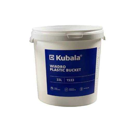 Kbelík plastový s víkem a stupnicí