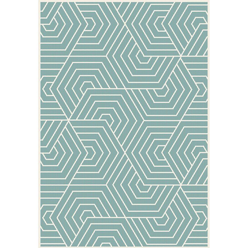 Koberec Frisee Ottowa 1.33/1.9 54021 30 modrá Baumax