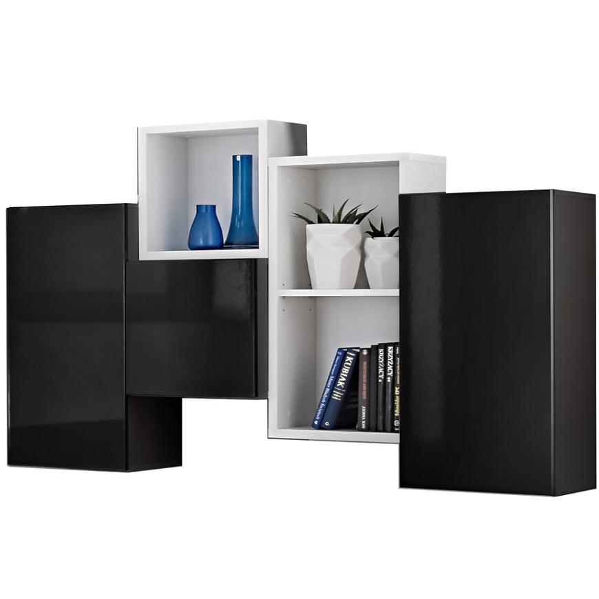 Komoda Blox Sb III Czarny/Biały Baumax