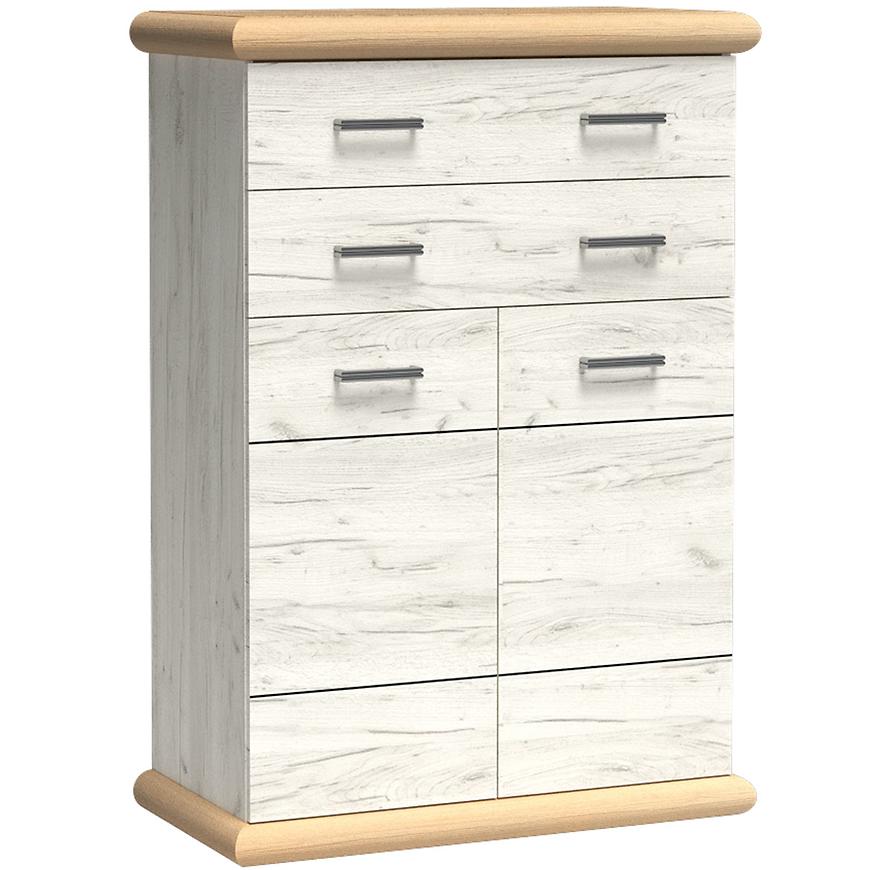 Komoda Kora 90cm Kraft zlatý/Kraft bílý Baumax