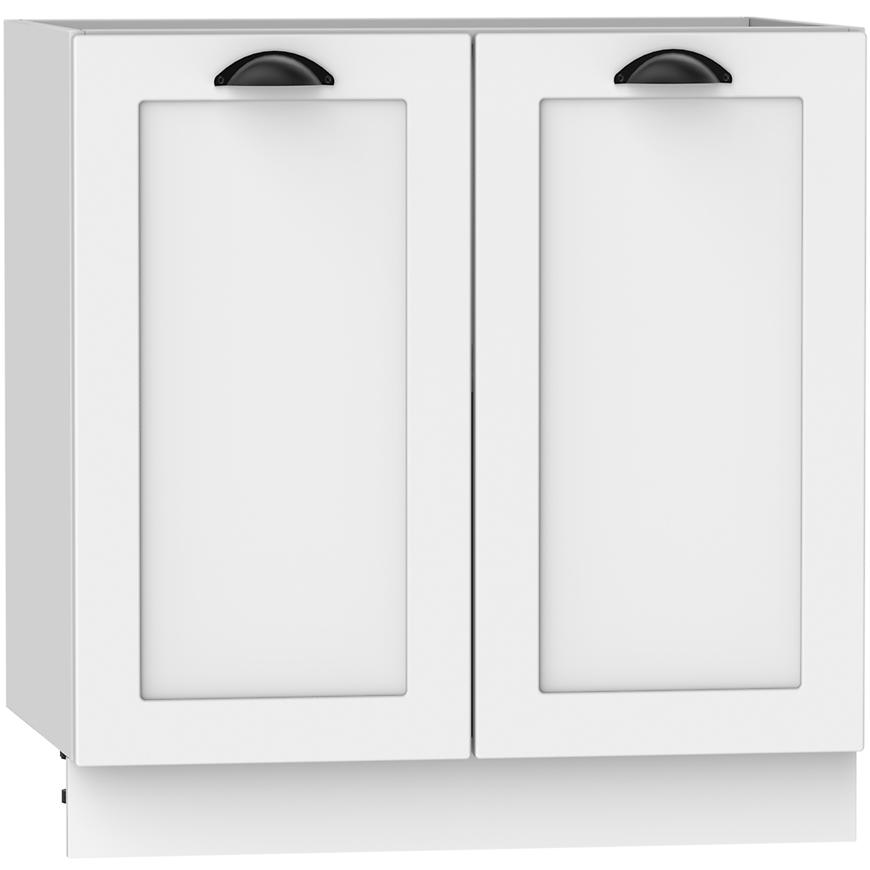 Kuchyňská Skříňka Adele D80 Bílý Puntík/Bílý Baumax