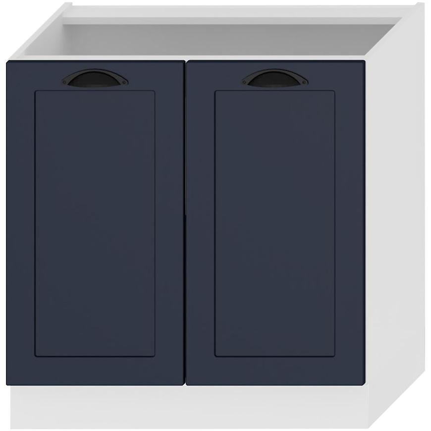 Kuchyňská Skříňka Adele D80 Granát Mat/Bílý Baumax
