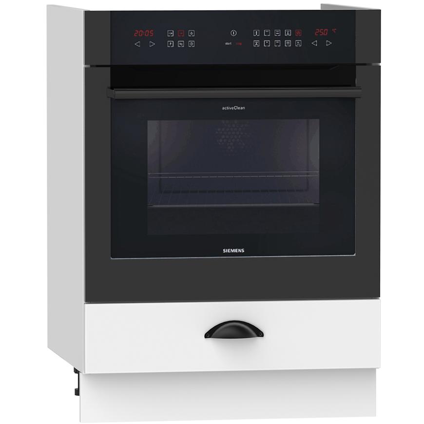 Kuchyňská Skříňka Adele Dk60 Bílý Puntík/Bílý Baumax