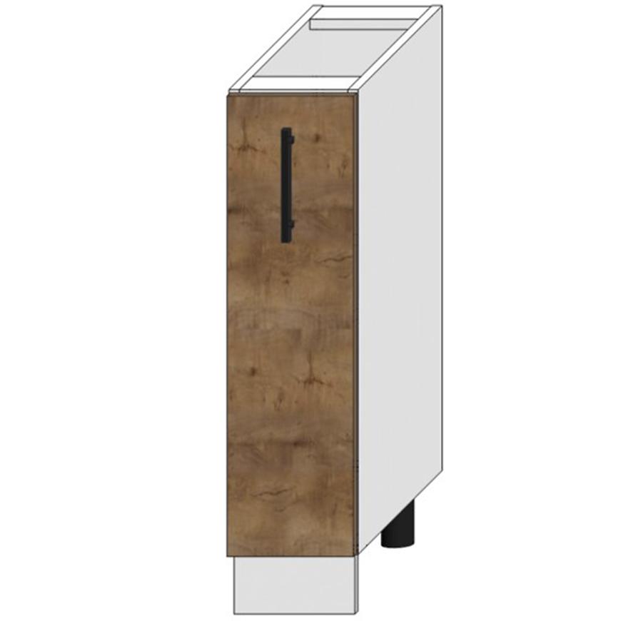 Kuchyňská Skříňka Bono D20 Cargo + Koš Dub Lefkas/Bílý Baumax