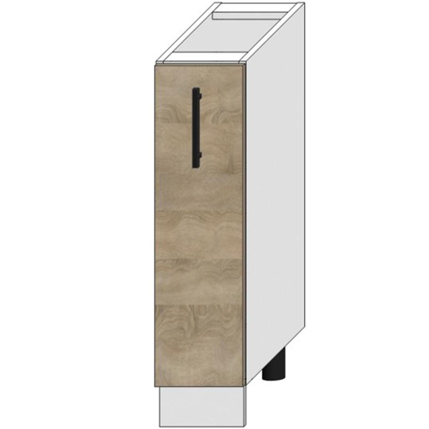 Kuchyňská Skříňka Bono D20 Cargo + Koš Dub Sonoma/Bílý Baumax