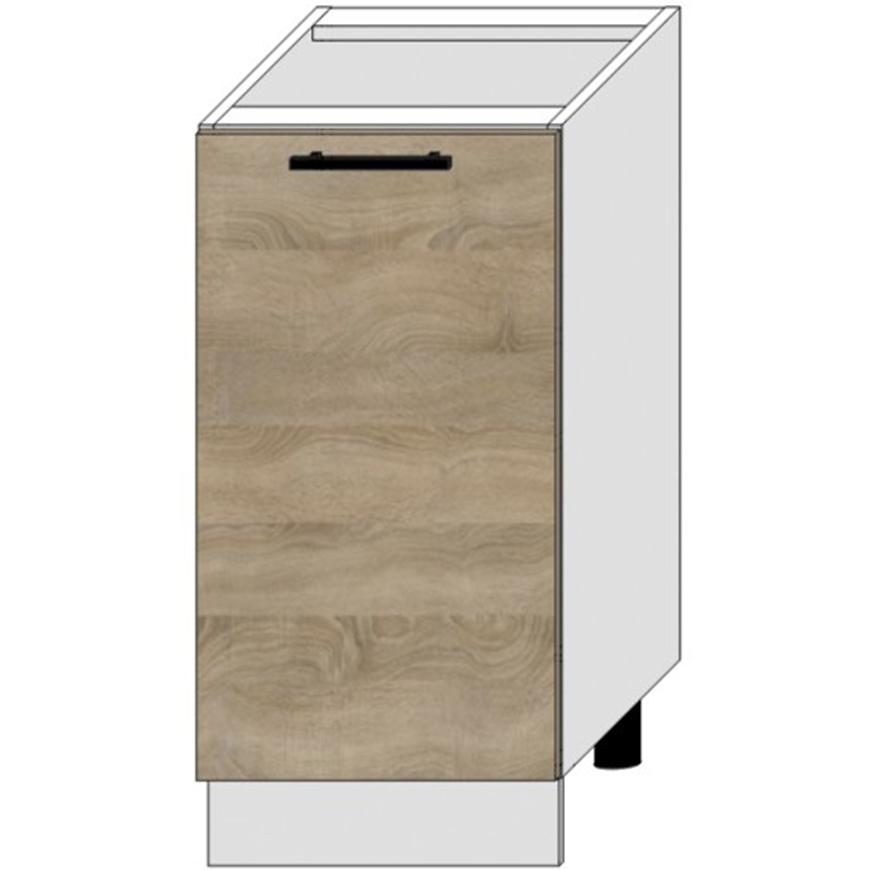 Kuchyňská Skříňka Bono D40 Pl Dub Sonoma/Bílý Baumax
