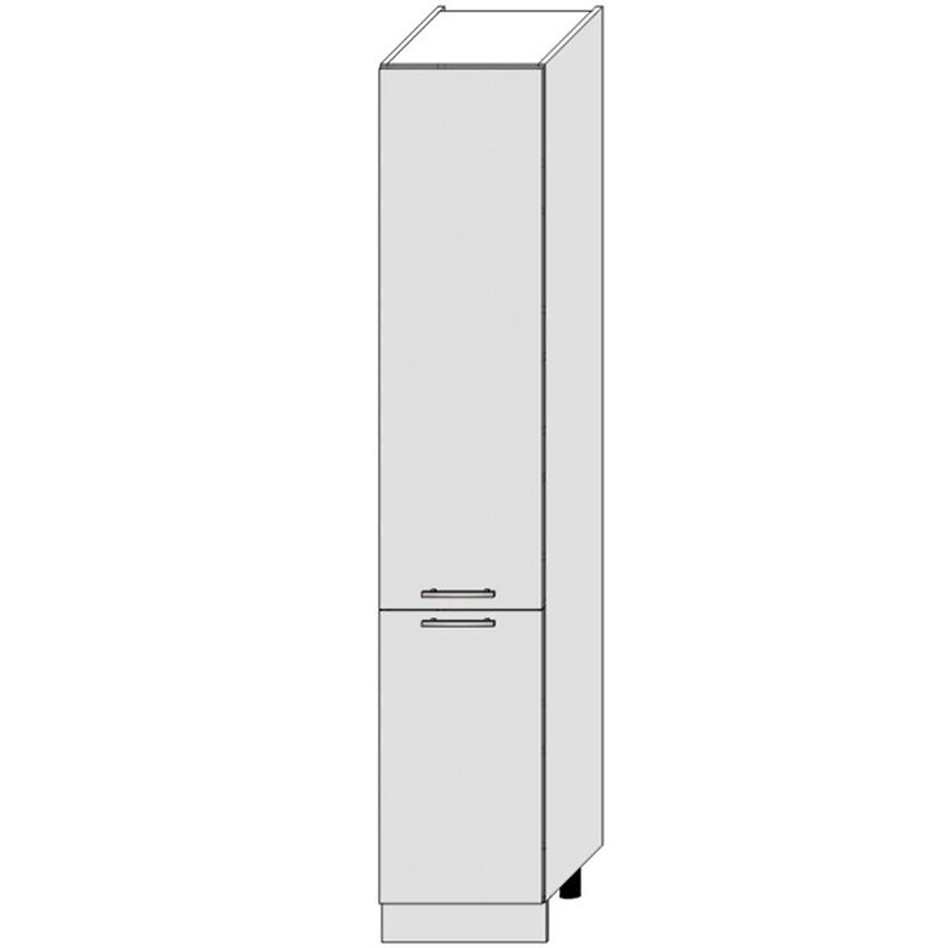 Kuchyňská Skříňka Bono D40sł 2133 Pl 2fr bílá alaska/bílá Baumax