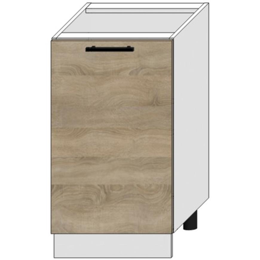 Kuchyňská Skříňka Bono D45 Pl Dub Sonoma/Bílý Baumax