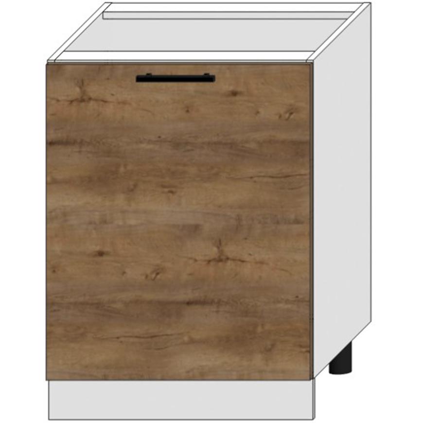 Kuchyňská Skříňka Bono D60 Pl Dub Lefkas/Bílý Baumax