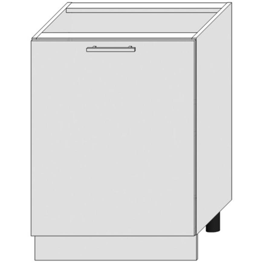 Kuchyňská Skříňka Bono D60 Pl bílá alaska/bílá Baumax