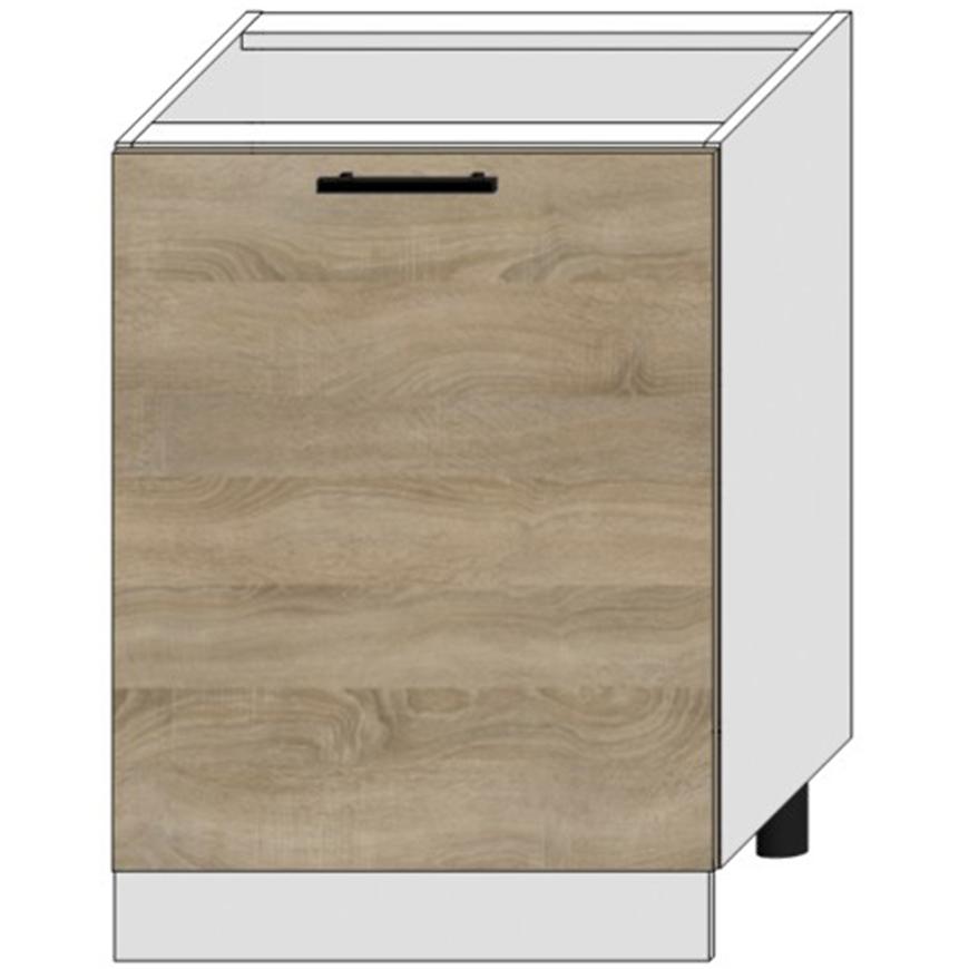 Kuchyňská Skříňka Bono D60pc Pl Dub Sonoma/Bílý Baumax