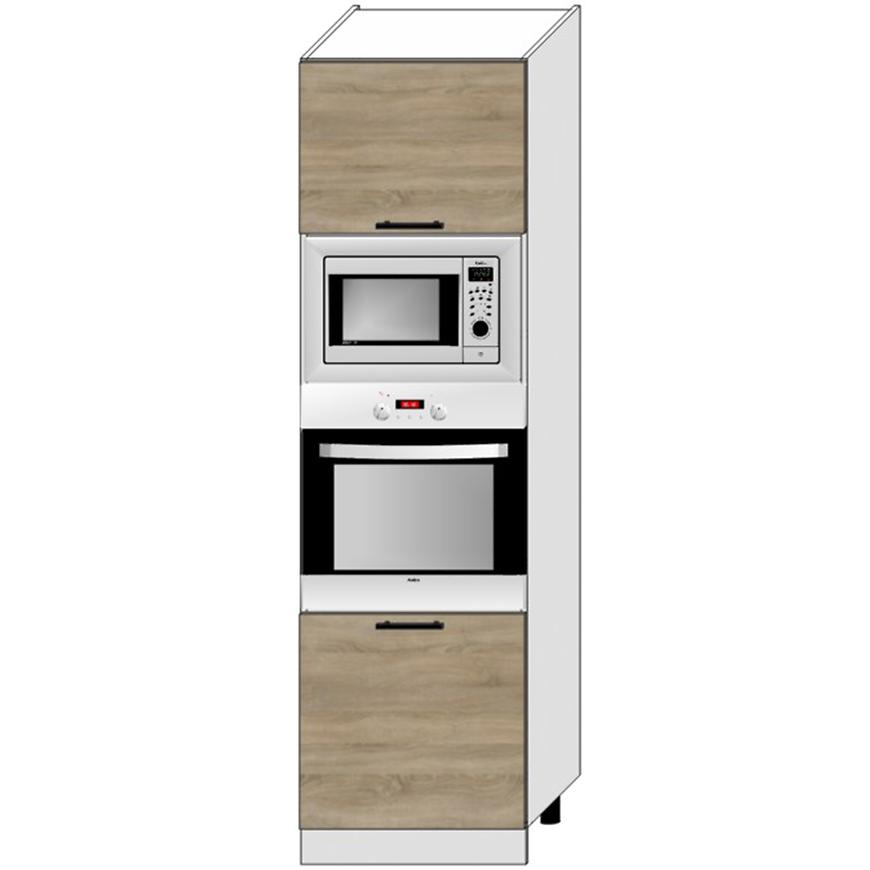 Kuchyňská Skříňka Bono D60pk Mv 2133 Pl Dub Sonoma/Bílý Baumax