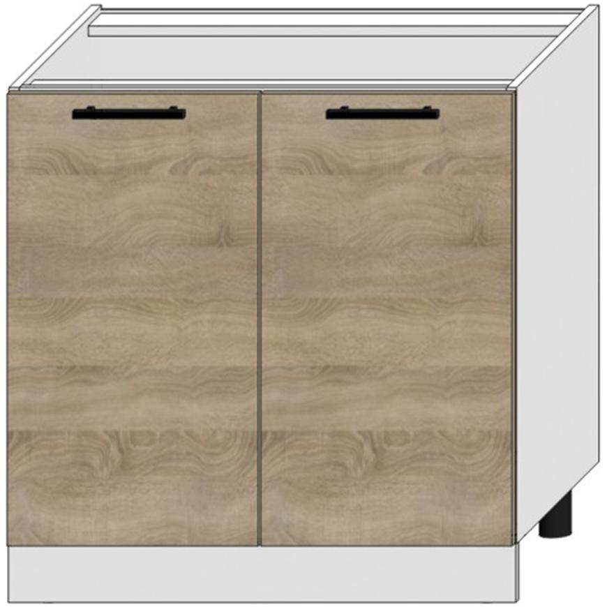 Kuchyňská Skříňka Bono D80 Dub Sonoma/Bílý Baumax