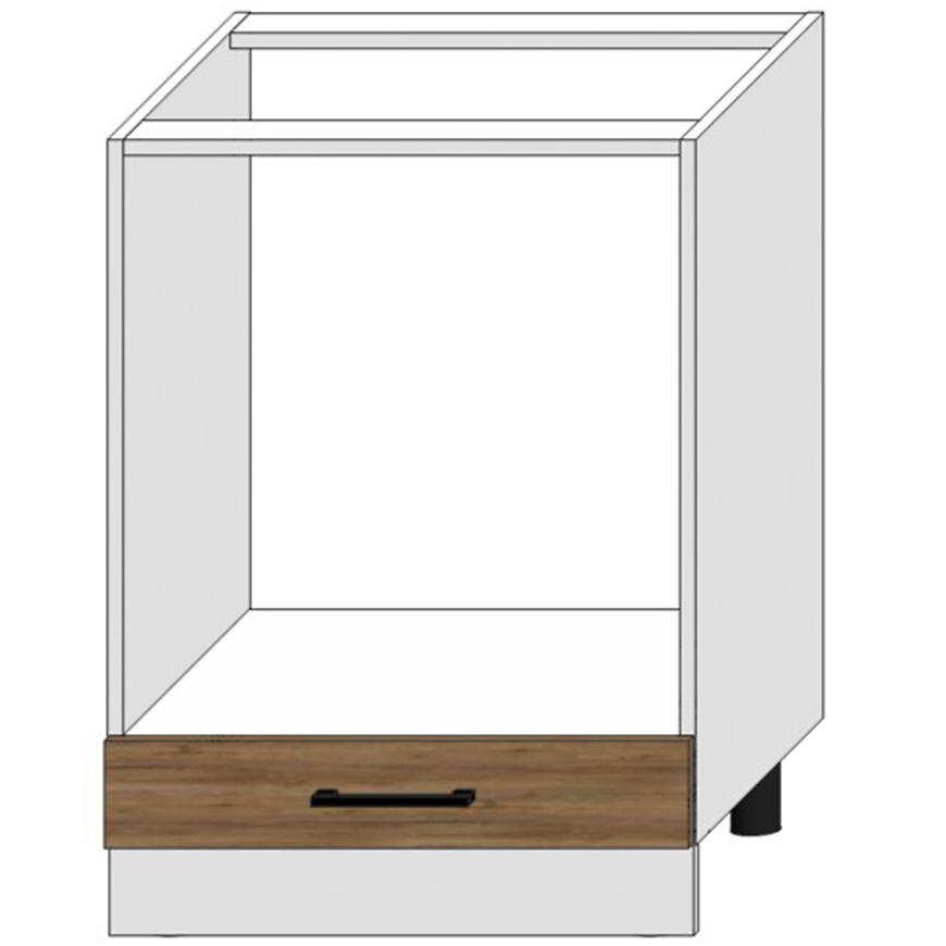 Kuchyňská Skříňka Bono Dk60 dub lefkas/bílá Baumax