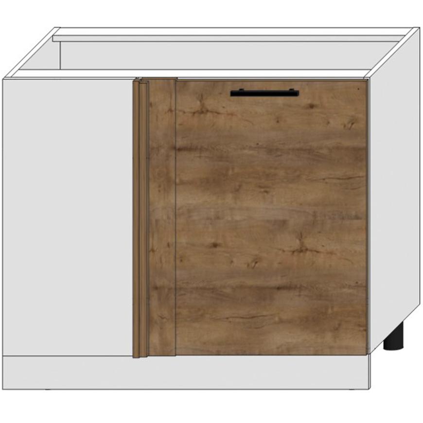 Kuchyňská Skříňka Bono Dnp Pl Dub Lefkas/Bílý Baumax