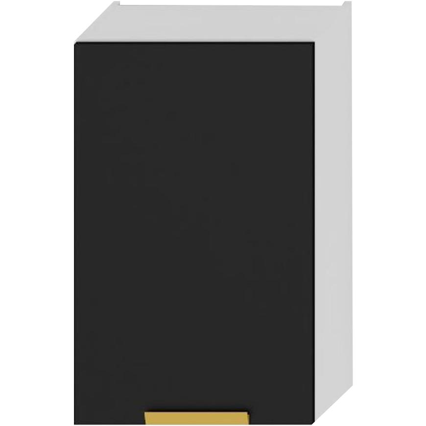 Kuchyňská Skříňka Denis W45 Pl černá mat continental/bílá Baumax