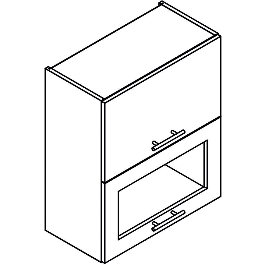 Kuchyňská Skříňka Denis W60grf/2 Sd dub london/bílá Baumax