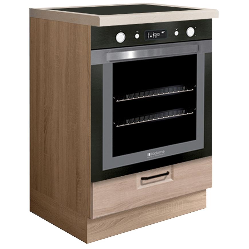 Kuchyňská Skříňka Favorit 17D Sonoma/White/Sonoma Baumax