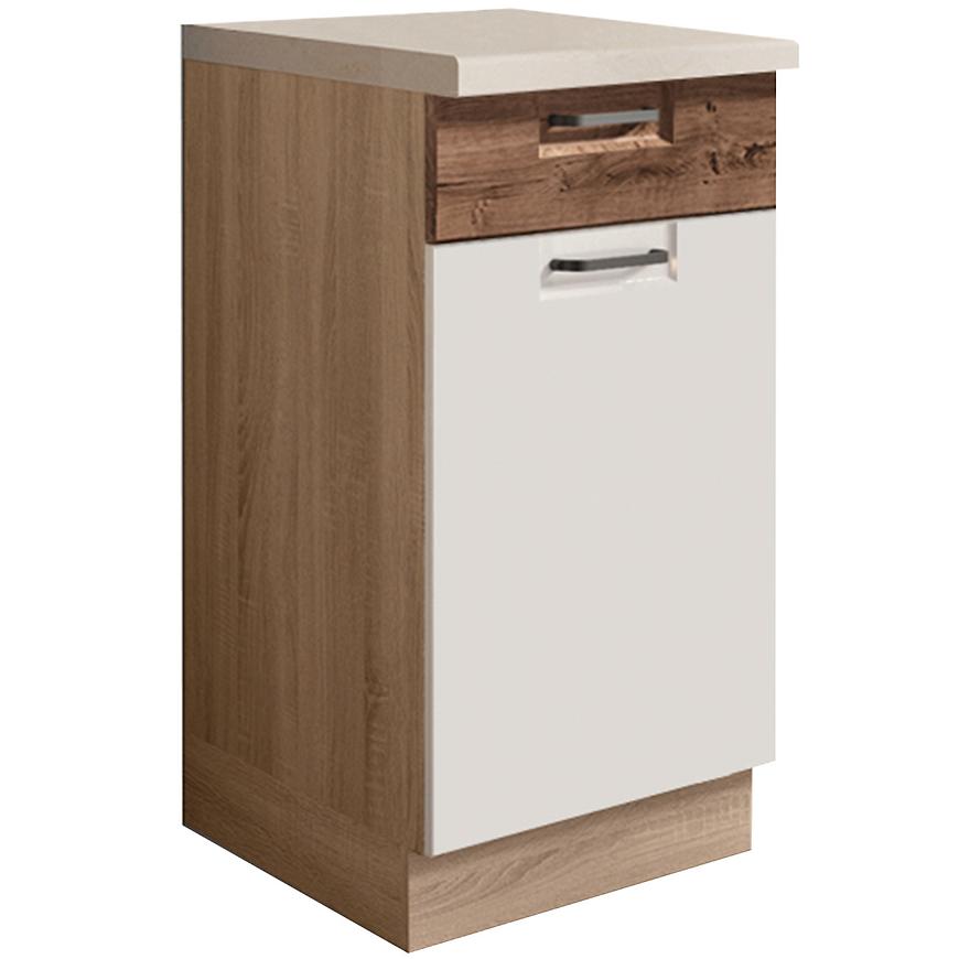 Kuchyňská Skříňka Favorit 2D Sonoma/White/Ribbeck Baumax