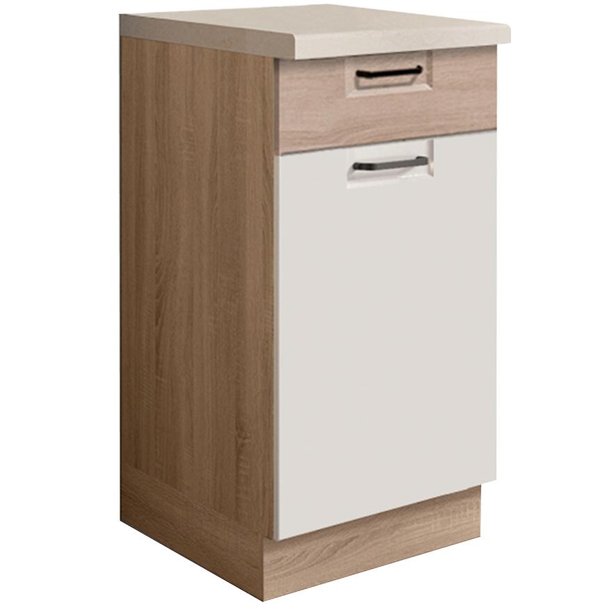 Kuchyňská Skříňka Favorit 2D Sonoma/White/Sonoma Baumax