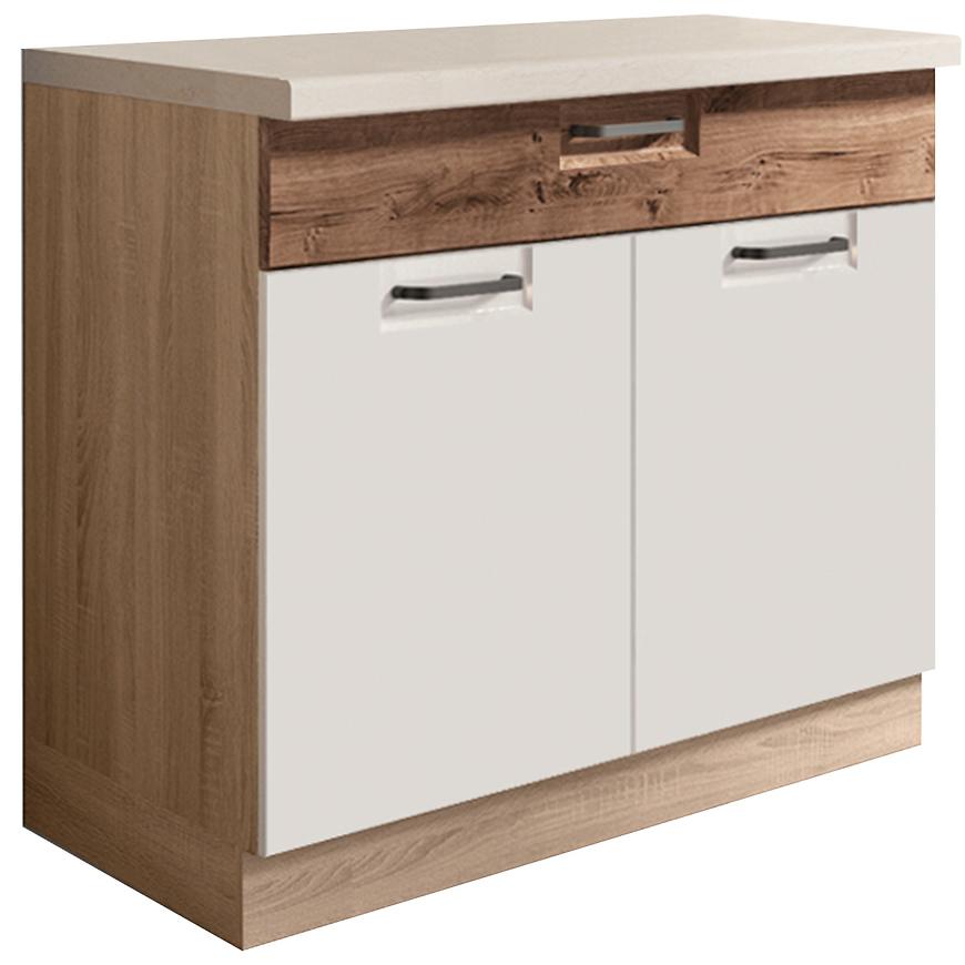 Kuchyňská Skříňka Favorit 7D Sonoma/White/Ribbeck Baumax
