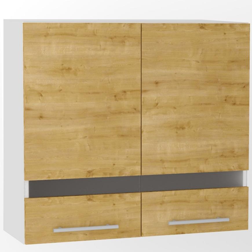 Kuchyňská Skříňka Ines Ws 80 Sklo Pásek Dub Burlington Baumax