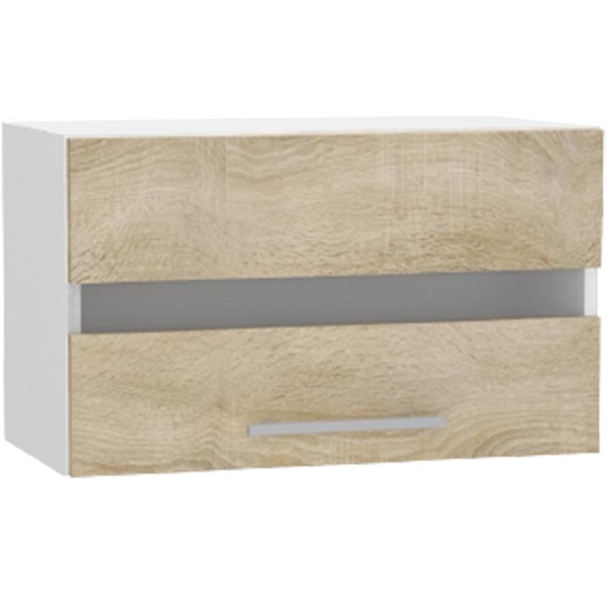 Kuchyňská Skříňka Ines Ws60 Okgr Sklo Pásek Dub Sonoma Baumax