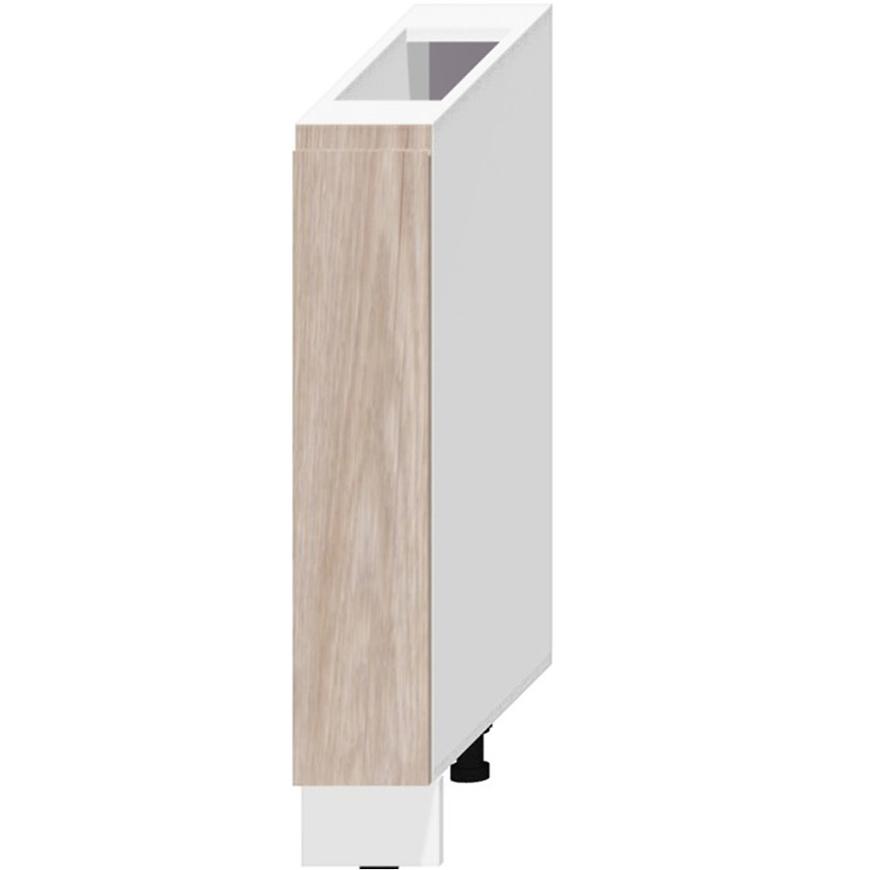 Kuchyňská Skříňka Livia D15 Cargo + Koš Dub Taiga/Bílý Baumax