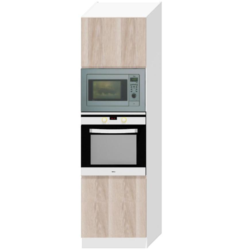 Kuchyňská Skříňka Livia D60pk Mv 2133 Pl Dub Taiga/Bílý Baumax