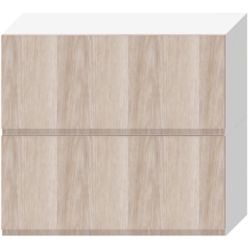 Kuchyňská Skříňka Livia W80grf/2 Dub Taiga/Bílý Baumax