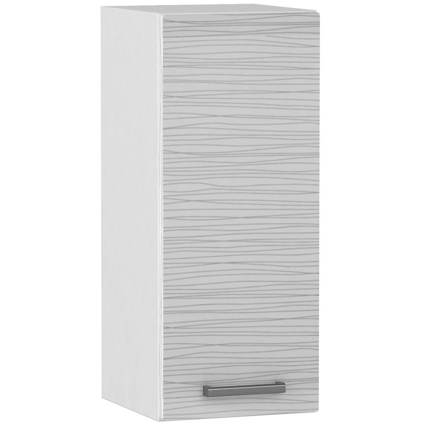 Kuchyňská Skříňka Megan Bílá/Černý Hologram W30 P BB Baumax