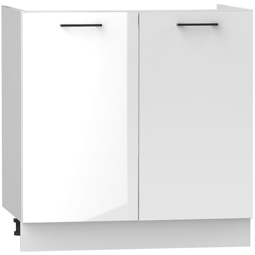 Kuchyňská Skříňka Oscar D80zl Bílý Lesk/Bílý Baumax