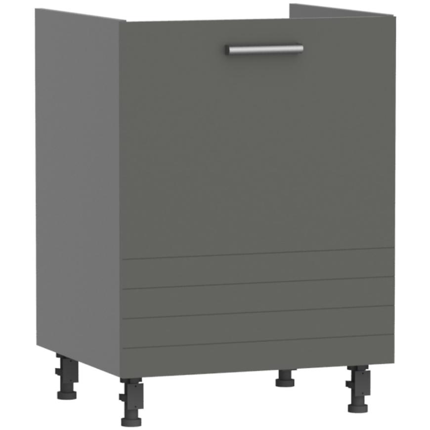Kuchyňská Skříňka Paula Šedá D60 Zl F1 /L Bb Baumax