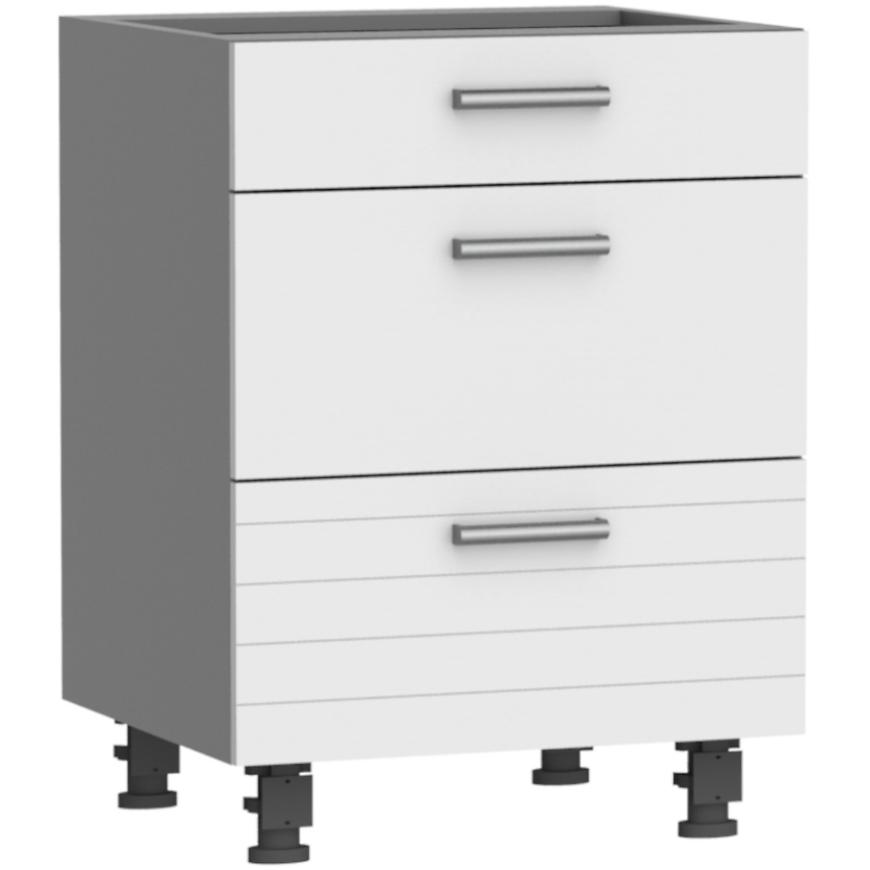 Kuchyňská Skříňka Paula bílá D60 S/3 Bb Baumax