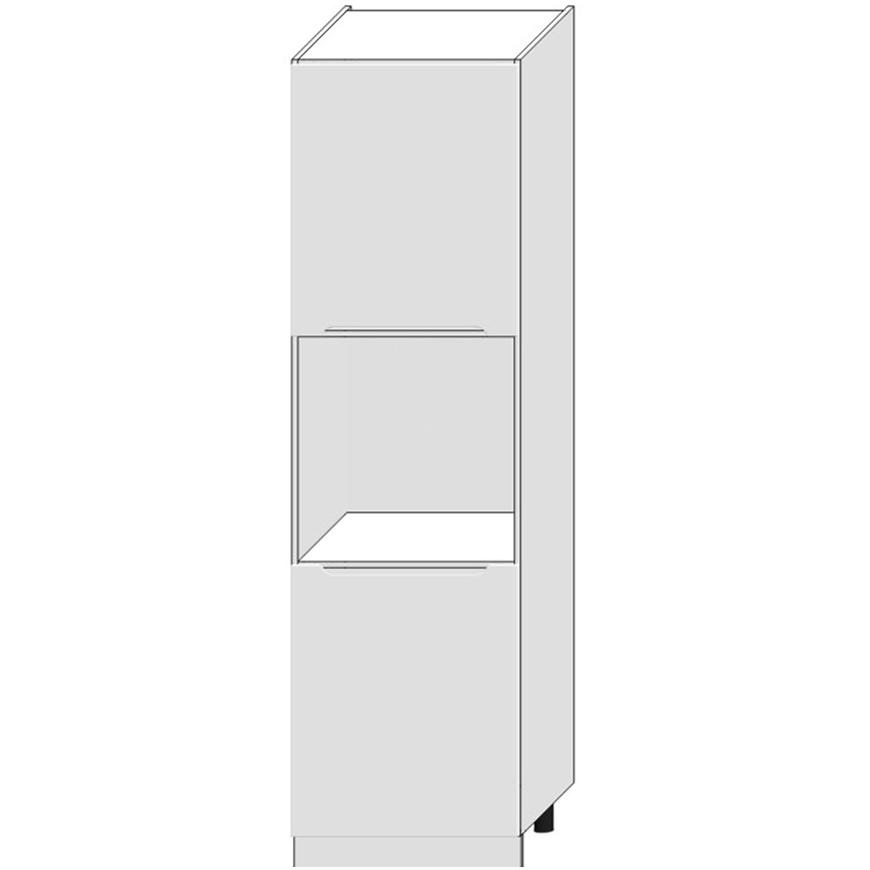 Kuchyňská Skříňka Zoya D60pk 2133 Pl Bílý Puntík/Bílý Baumax