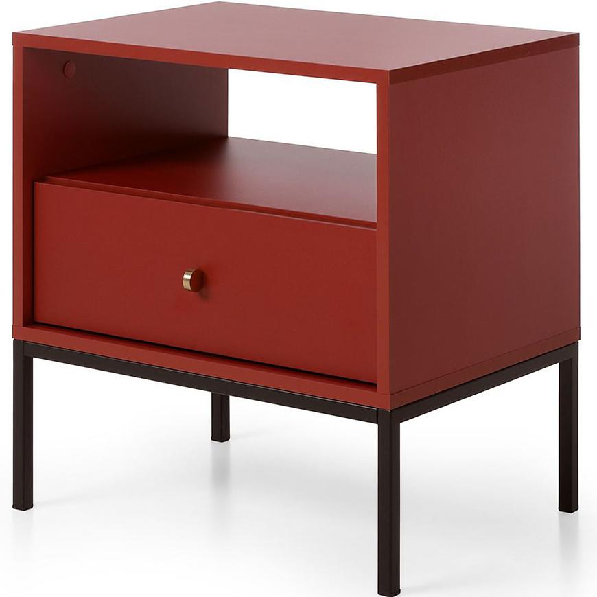 Noční Stolek Mono MS54 bordó Baumax