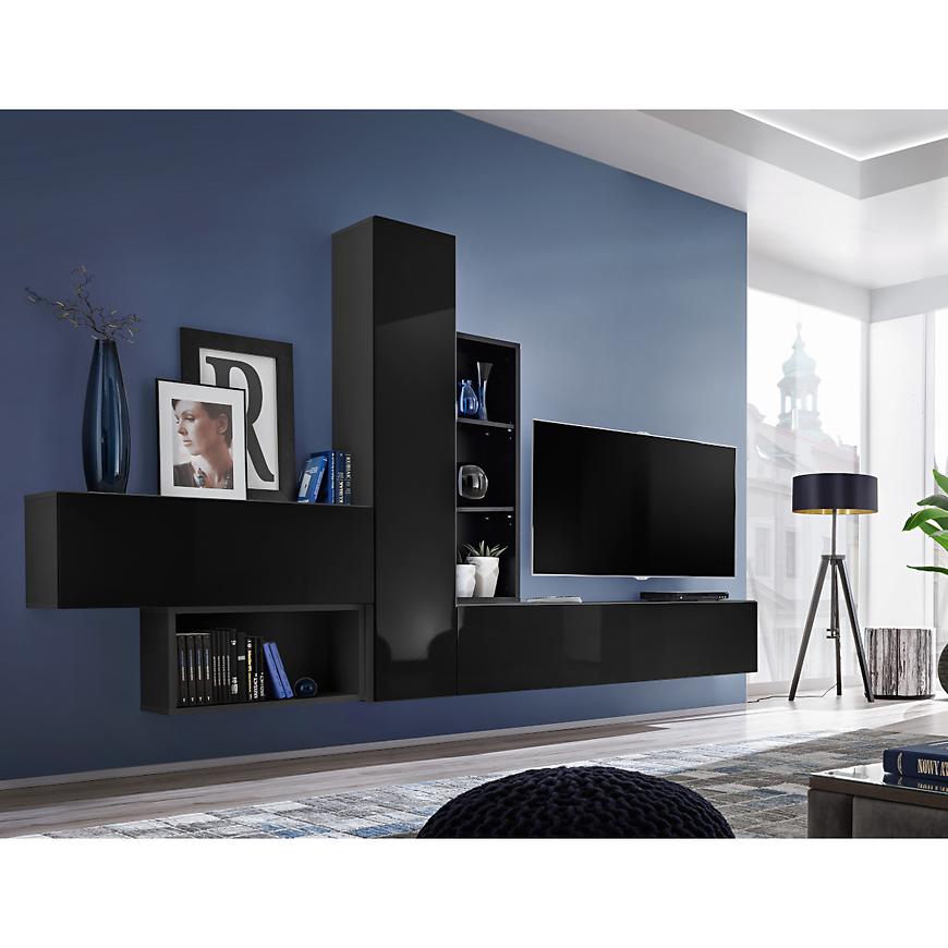 Obývací Stěna Blox IV Černá Zz Bx4 Baumax