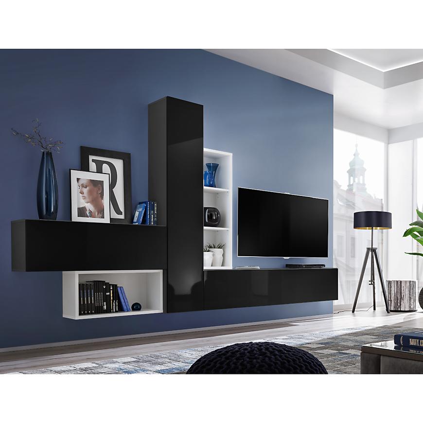Obývací Stěna Blox IV Černá/Bily Zw Bx4 Baumax