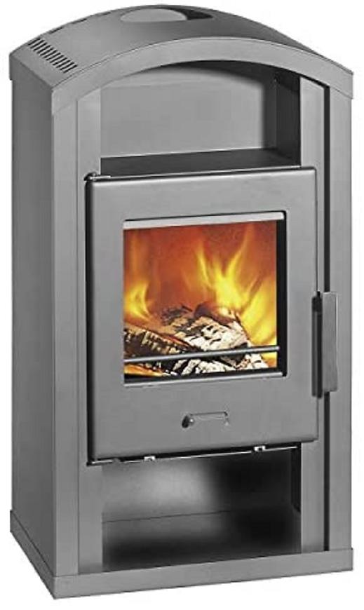 Ocelová kamna SATURN seda 6 kW Wamsler