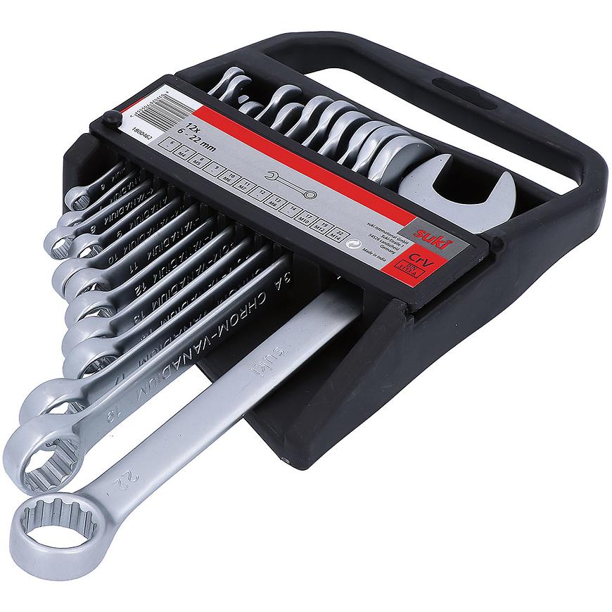 Plochý klíč s očkem 6-22 chrom-vanad