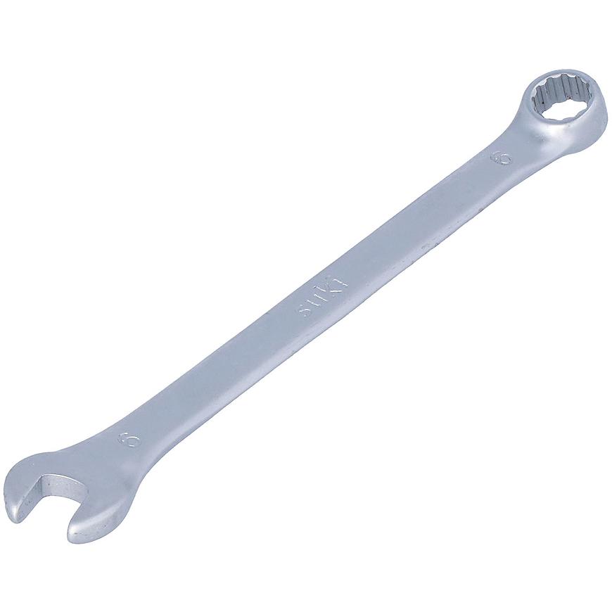 Plochý klíč s očkem 6 mm chrom-vanad DIN3113-A Suki