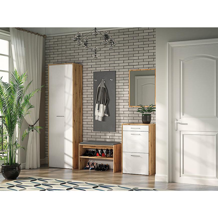 Předsíňová Stěna Massi Dub Wotan/Bílý Baumax