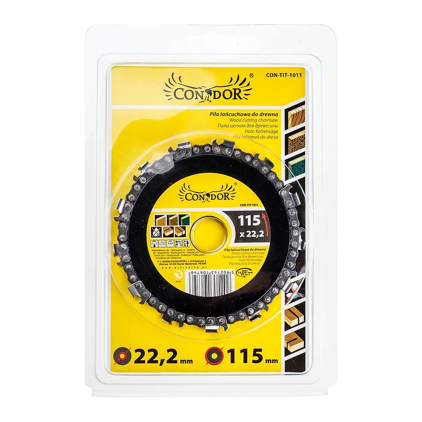 Řetězová pila na dřevo 115 mm Condor